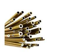 Tubo in ottone OD1-7,5mm lunghezza 300 500mm Tubo in lega di ottone rotondo dritto Piccolo diametro esterno finitura disegno preciso spessore 0,2-3(300mm,OD 6.5 x ID 5.5mm)