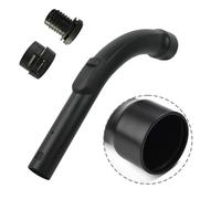 Tubo in plastica con estremità curva e vite per aspirapolvere Miele C1 C2 C3 S4 S500 S511 S524 S600 S700 S800 S2000 Serie, incl. 2 dadi
