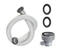 Tubo in plastica per piscina 1,5 m 40 mm bianco per filtri per for intex e per