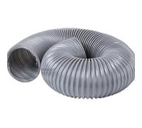 Tubo in plastica PVC grigio for aspirazione polvere, tubo di scarico fumi vuoto, tubo di scarico, tubo aria, diametro interno 30-100 mm * 1-5 metri, 1 pezzo(2 Meter,Inner Diameter 100mm)