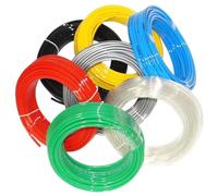 Tubo in poliuretano PUN PUR pneumatico, 25 m (4 x 2, blu)