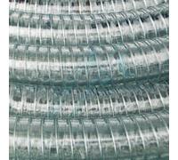 Tubo in PVC con Spirale in Acciao per Acqua e Fluidi Inerti, Vendita al Metro