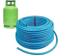 Tubo in PVC per GPL Ø 8x13 mm Gas Propano Liquido Matassa da 50mt Triplo Strato