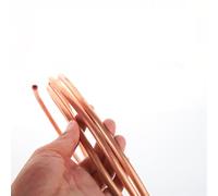 Tubo in rame morbido avvolto, Serpentina in tubo di rame puro al 99,9% for raffreddamento del condizionatore d'aria OD 2-12 mm(10 meter 5mm x 0.5mm)