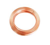 Tubo in rame T2 al 99,9% for aria condizionata, olio, raffreddamento ad acqua, 1 metro, diametro esterno 2 mm, 3, 4, 5, 6, 8, 9,52, 19(8mm x 1.5mm)