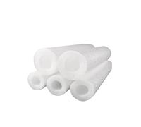 Tubo in Schiuma EPE Bianco 1 m, Ø Interno 8-80 mm, Guaina Protettiva(OD50mm*ID30mm)