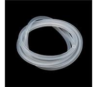 Tubo in silicone 1pc, tubi in silicone 1M/5M/10M, tubi in silicone puro ID da 2mm a 5mm ad alta temperatura for la produzione di birra fatta in casa e vinificazione(5MMX8MMX5M)