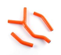 Tubo in silicone 3PCS for 250 300 SX 2001-2006 Moto 2002 2003 2004 2005 Kit Tubo Flessibile Del Liquido di Raffreddamento Del Radiatore Del Silicone Tubo 3PLY 250SX 300SX Accessori moto(Orange)
