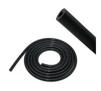 Tubo in silicone ad alta temperatura - nero, 8 mm ID, lunghezza 3 m - Tubo di pressione per acqua di raffreddamento, refrigerante, sistemi turbo di raffreddamento
