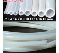 Tubo In Silicone Da 5 Metri In Gomma Alta Temp Resistente Morbido