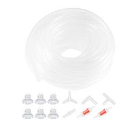 Tubo in silicone Kit 4mm ID 6mm (1/4") OD 10m Trasparente