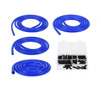 Tubo in Silicone per Aspirazione 5Ft 4/6/8/12m ID 2mm Blu 1 Set 130PSI per Auto