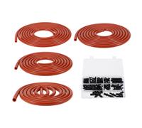 Tubo in Silicone per Aspirazione Auto 10Ft 4/6/8/12m ID 2mm Rosso 1 Set 130PSI