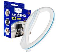 Tubo in silicone per caffettiera espresso 315 mm con codice originale 5313220001 per DeLonghi - Garanzia 10 Anni - MONTERAL