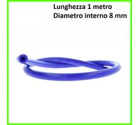 Tubo in silicone rinforzato per wastegate turbo turbina popoff manometro 8 mm 1m