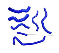 Tubo in silicone Tubo flessibile del liquido di raffreddamento del radiatore in silicone 21501-EL000 21503-EL000 compatibile con Versa 1.8L MR18DE 2007-2011 21501EL000 21503EL000 Accessori moto(Blue)
