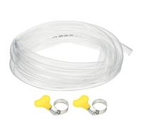 Tubo in vinile trasparente 16x19mm 5M per plastica con fascette