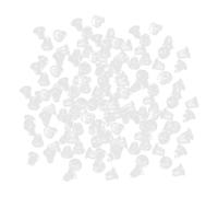 Tubo Indietro Orecchino In Gomma - Set In Gomma Per Orecchino Indietro | Tappi Posteriori Orecchino Earnut, 200X Perni Protetti Supporti Posteriori Tappi Posteriori