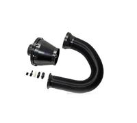 Tubo Induzione Aspirazione Automobile Filtro Aria Universale Per Auto 76Mm Testa A Fungo Aspirazione Soffietto 3 Pollici Tubo Di Fredda Ad Alto Flusso Per SUV(Nero)