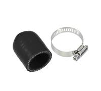 Tubo Induzione Aspirazione Automobile Tappo Terminale Per Tubo Flessibile In Silicone Per Auto, Diametro Interno 6/8/10/12/14/16/18-40Mm, Lunghezza 30 Mm, Tubo Di Bypass Nero(25mm ID)