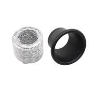 Tubo Induzione di Aspirazione Auto Automobile Kit Tubo Di Aspirazione Aria Fredda Universale Per Auto Per Paraurti Anteriore Ingresso Imbuto Turbo In Plastica ABS Per Raffreddamento Freni(A Style.)