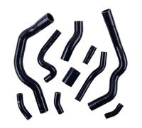 Tubo Ingresso Dell'aria Per 2000 2001 2002 2003 2004 2005-2008 Per Mini Per Cooper S R52 R53 Silicone Tubo Flessibile Radiatore D Liquido Di Raffreddamento Kit Tubo Linea Aspirazione(Nero)