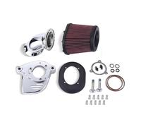 Tubo Ingresso Dell'aria Per M8 Per Touring 2017-up Per Softail 2018-2024 E 17-successivi Per Modelli Freewheeler Kit Filtri Aria Filtro Moto CNC Linea Aspirazione(Chromed)