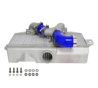 Tubo Ingresso Dell'aria Per Subaru 2002-2007 Per WRX Per STI EJ20 EJ25 GD NERO/ROSSO/BLU Aggiornamento Montaggio Superiore Intercooler + Tubo A Y Linea Aspirazione(Blu)