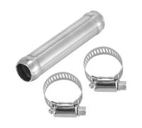 Tubo Ingresso Dell'aria Set Di Tubi Per Giunti Per Tubi Flessibili In Lega Di Alluminio, Lunghezza 76 Mm, Con 2 Morsetti, Diametro Esterno 16 Mm-102 Mm, 0 Gradi Diritti Linea Aspirazione(OD 63mm)