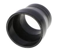 Tubo intercooler con riduttore diritto in silicone nero da 3 "a 3 1/2" 76/89 mm