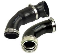 Tubo di Aspirazione Turbo Set per BMW E46 330d 330xd 330cd 204 Cv 11617799398