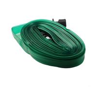 Tubo irrigatore in PVC dal design piatto per irrigazione efficiente di fiori da giardino, verdure e arbusti con scarti minimi (7,5 m)