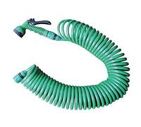 TUBO IRRIGAZIONE A SPIRALE IN KIT STARS MT 15 +RACCORDI+IDROPISTOLA