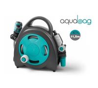 Tubo irrigazione con mini avvolgitubo 10 + 1,5m con lancia G.F - Aquabag