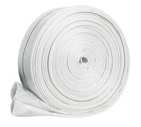 Tubo Irrigazione per Acqua Giardino, Tubo in Polietilene per Irrigazione Campi, Orto e Giardino Bobina YZTAC, Bianco, 20/25 Metri, 65 mm, 0.8/1 Mpa, 2.5 Pollici, 3500 Grammi, 1 Unità