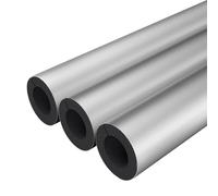 Tubo Isolamento flessibile in schiuma, =Tubi in Foglio di Alluminio Antifreeze 20 30 mm Spessore, Selfseal Tubolare Di Spugna per Condizionatore Tubi del Gas e Rubinetto(ID 38mm x T 20mm)