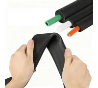 Tubo Isolante Antigelo per Esterni Inverno,L 1.8m 1.9m Tubo Isolante in Schiuma per Tubi in Schiuma Antigelo Ritardante di Fiamma,Tubo Isolante in Schiuma per Tubi in Ritardo(48mmx20mmx1.9m)