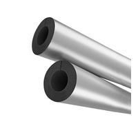 Tubo Isolante Antigelo per Esterni, Isolamento Tubi in Schiuma, Manicotto di Isolamento Foglio di Alluminio Antigelo Flessibile per Tubature dell'Acqua ID 22~273.0mm(15mm X ID27mm X L95cm)