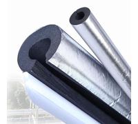 Tubo Isolante Autoadesivo In Alluminio 0.95m Per Tubi Acqua Esterni | Guaina Termica In Schiuma Antigelo Per Prevenire Il Congelamento Invernale Nel Tuo Giardino, 20/30mm(ID89mm T20mm L0.95m)