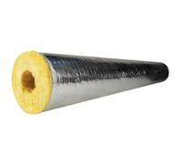 Tubo isolante autoadesivo in foglio di alluminio impermeabile ad alta elasticità, isolamento for tubi in lana di vetro, materiale isolante termico for tubi a vapore in lana di roccia(43x50mm)