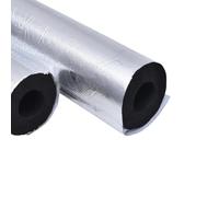 Tubo isolante for tubi in schiuma autoadesiva diametro interno 6-60 mm, tubo in schiuma a cellule chiuse in gomma-plastica (1 metro), 1 pezzo(ID 76mmxT 30mm)