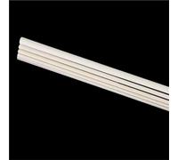 Tubo isolante in ceramica, Tubo di protezione for termocoppia cavo in ceramica di allumina, isolamento termico, dimensioni multiple, 1 pz.(1.4x0.4x250mm)