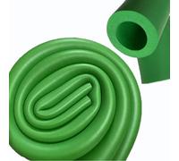 Tubo Isolante in Schiuma Colorata, Copertura Tubo Impermeabile Flessibile, Ritardante di Fiamma e Termico, per Supporto Chitarra, Tubo Schiuma, Macchine Esercizi(Green,18mm*6mm*1m)
