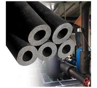 Tubo Isolante In Schiuma ID 6 9 13 16 19 22 25 28 32 43 48 60 76 89 108.0mm Tubi Coibentati Alta Densità, Pipe Insulation Per Tubi Condizionatore 1.8/2.0m(ID6.0mmxT15.0mmxL2.0m)