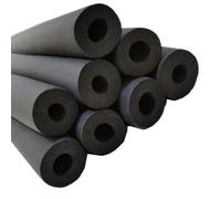 Tubo isolante in schiuma ignifuga, a celle chiuse, diametro interno 6-60 mm, lunghezza 1,8 m, ideale per industria e costruzioni, diametro interno 22 mm x spessore 9 mm, efficienza energetica