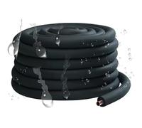 Tubo Isolante in Schiuma per Chitarra ID 6/10/13/16/20/28/32/43/48mm Waterproof Tubi di Isolamento Termico Nero per Mobili e Industria Tubature Dell'Acqua per Aria Condizionata 1.8m(Diametro interno 4