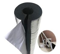 Tubo isolante in schiuma per tubi, Isolamento tubi in schiuma autoadesiva, rivestimento in alluminio, dimensioni multiple(22mmx15mm)