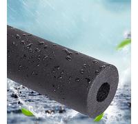 Tubo isolante in schiuma per tubi, Tubo di schiuma isolante for tubi in gomma nera, plastica, 1,8 m, spessore 15 mm, diametro interno 10-43 mm(1.8mX15mmX10mm)