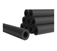 Tubo isolante Schiuma 1.7 m Tubi Nero Tubi Coibentati Alta Densità ID 6 13 16 20 27 34 mm per la protezione dell'energia solare, tubi del gas, riscaldamento e sanitari(ID20mmxT9mm)