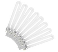 Tubo Lampada per Nail Light 9w in Vetro Bianco 8 Pezzi | Gel LED e Gel Esteso, Luce Delicata e Controllo Pratico, Saloni Professionali e Fai
